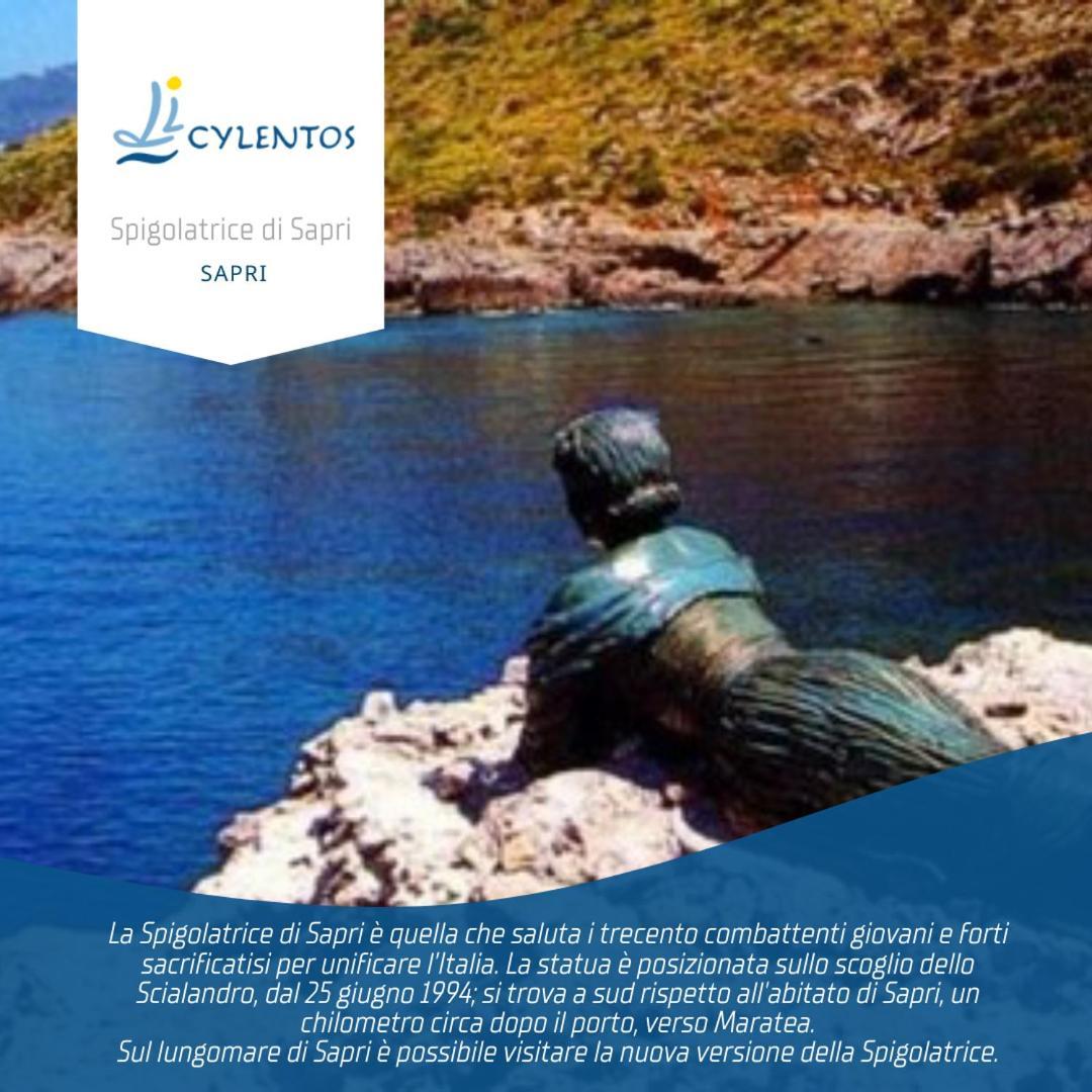 Apartamento L'Incanto Del Golfo Scario Exterior foto
